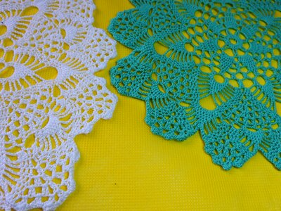 Handsomely handmade crochet
