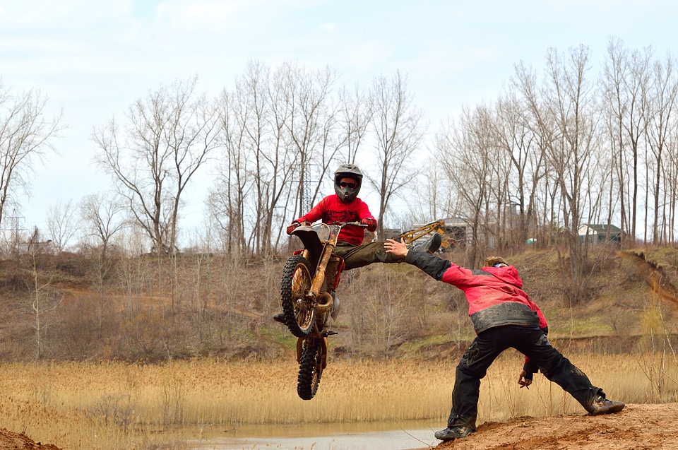 Dangerous action jump