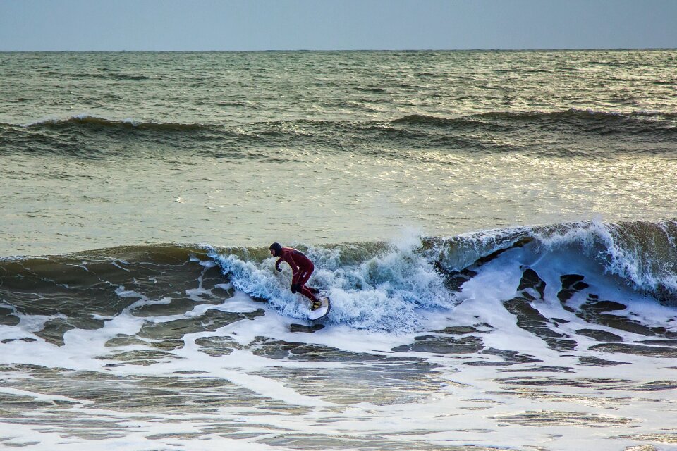Ocean sport surfing