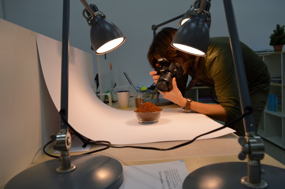 Lamps sand plate photographer