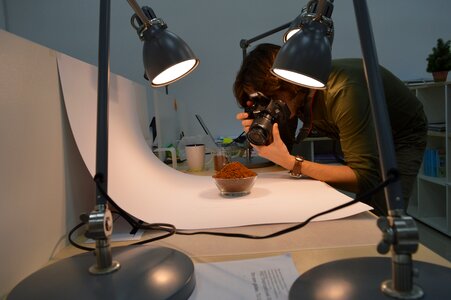 Lamps sand plate photographer