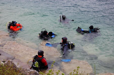 Diving weekend swimming photo