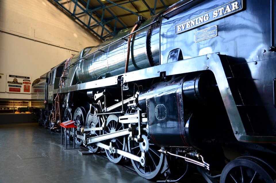 Steam locomotive pkp historic vehicle