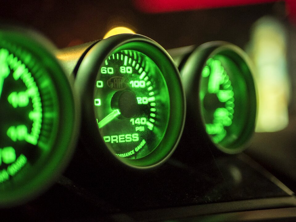 Measurement meter panel