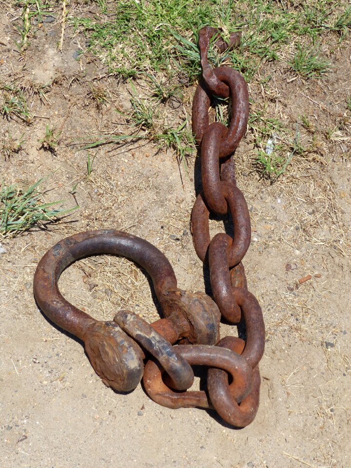 Anchor chain metal historic