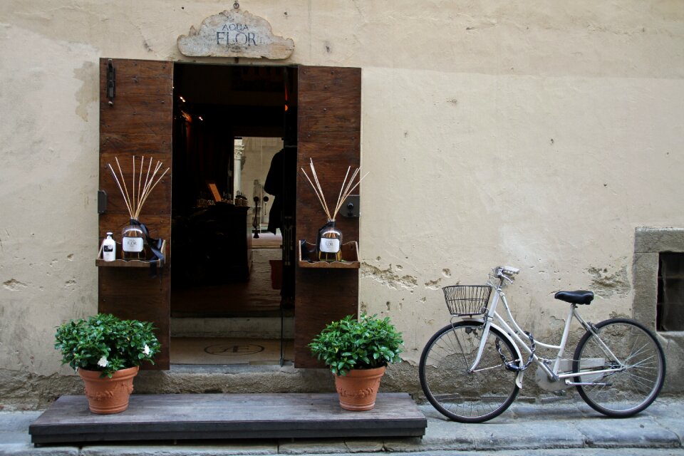Vintage street exterior