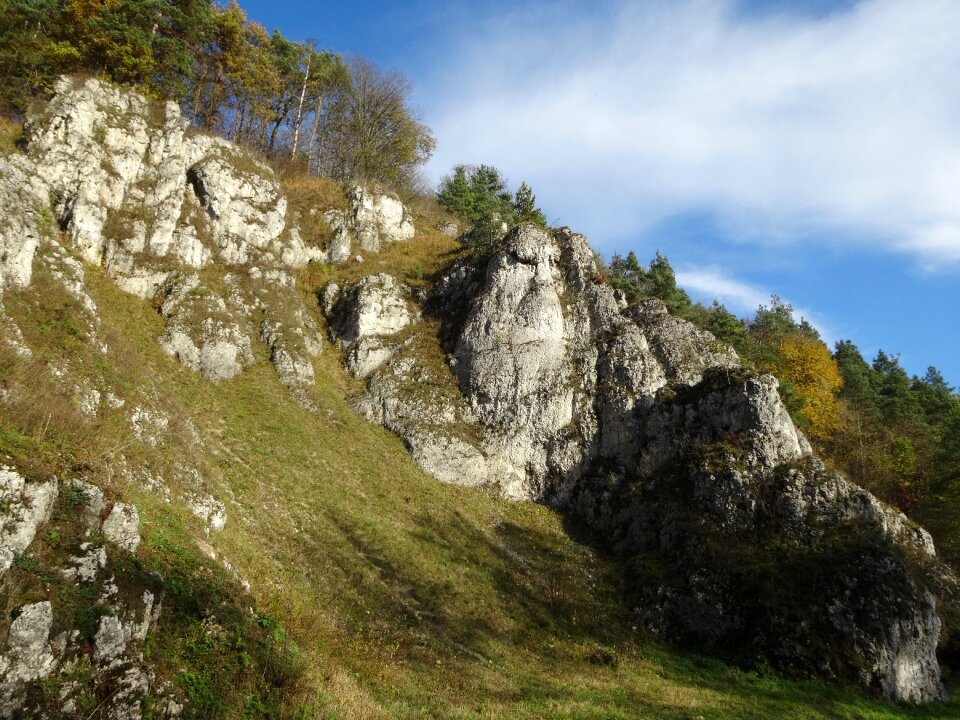 Nature autumn rocks