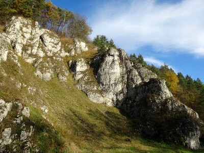 Nature autumn rocks