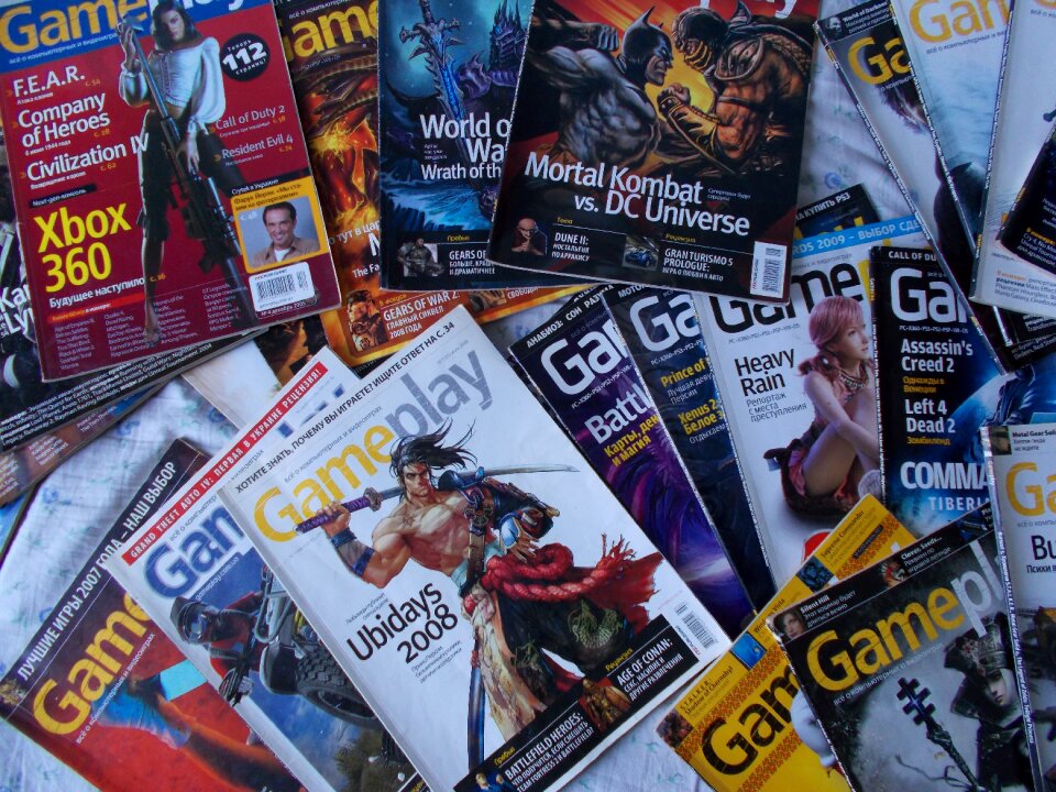 Magazines books collection