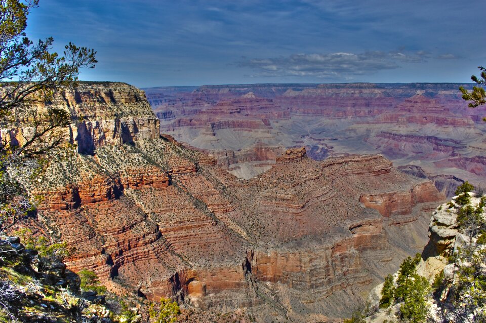 Natural park horizon blue