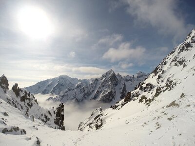 Vysoké tatry country winter