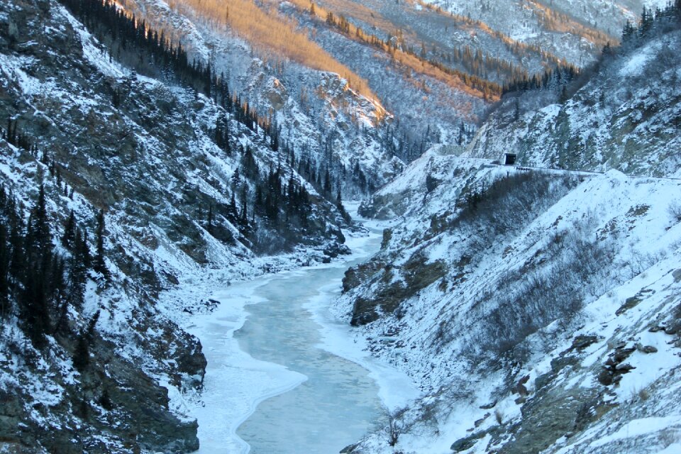 Landscape white wilderness
