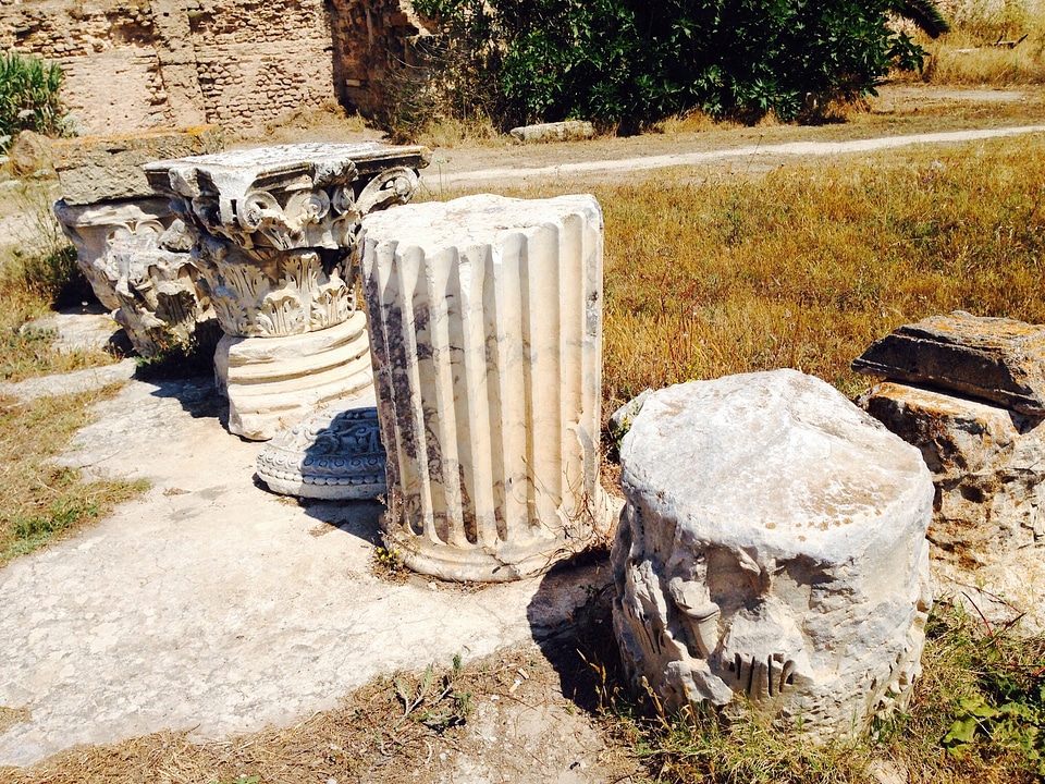 Ruins tunisia history