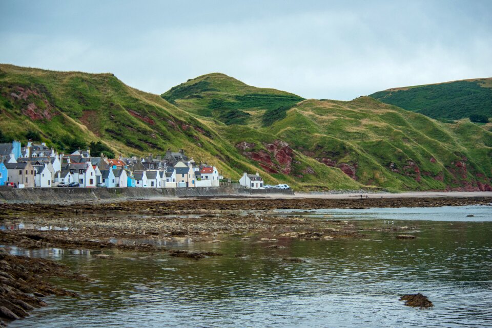 Village port landscape