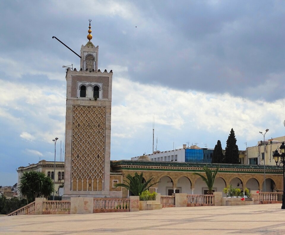 Tunisia minaret mosque