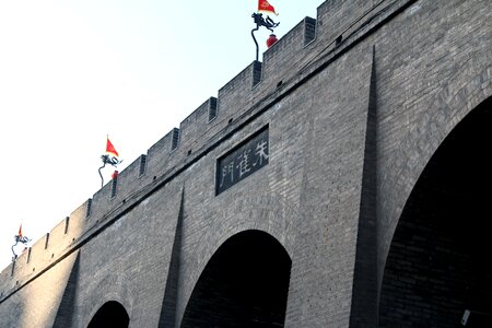 Xi'an the city walls suzaku gate