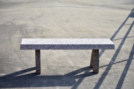Park seat white