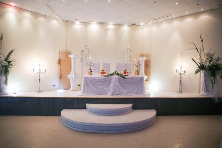 Wedding decoration interior design