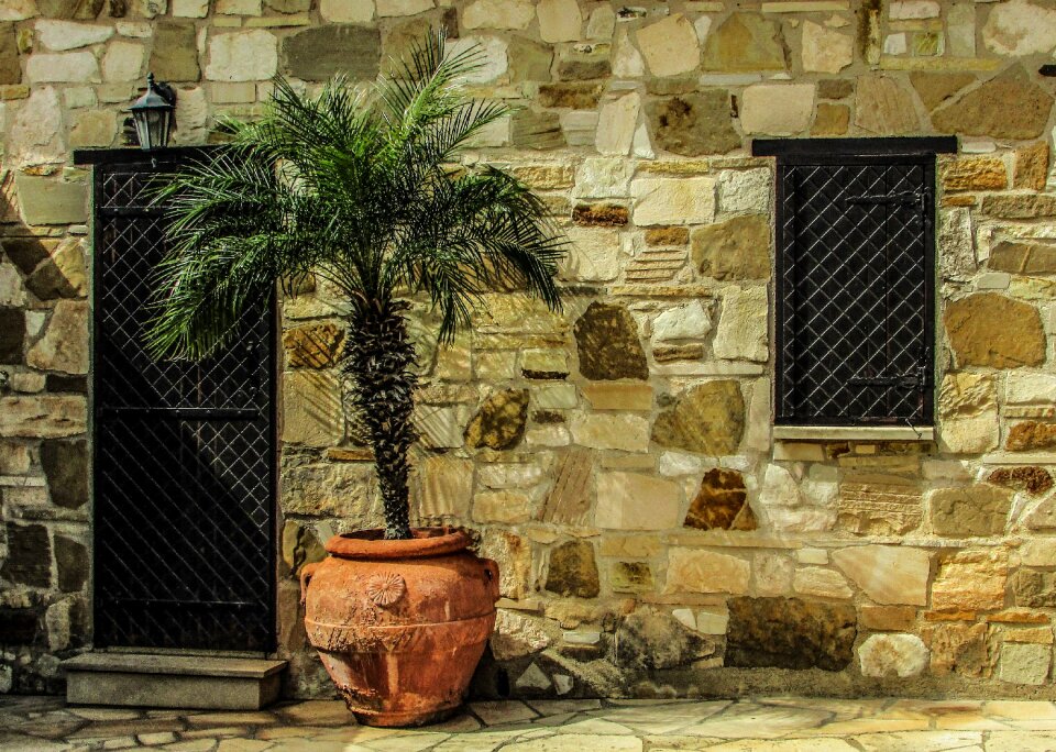 Monastery orthodox stone built