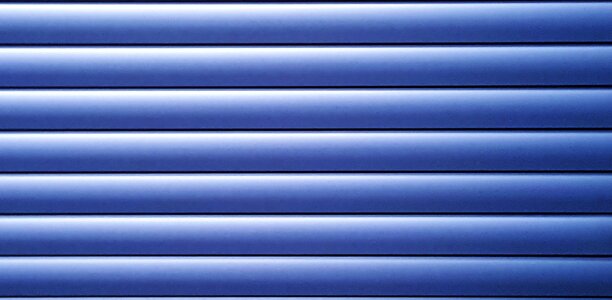 Lines blue covering