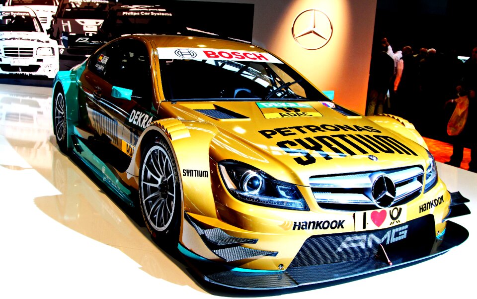 Exhibition headlights car