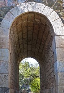 Stone tunnel arch photo