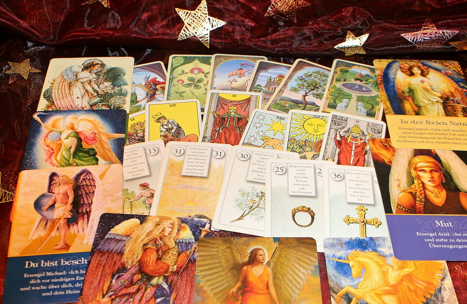 New age cards playing cards