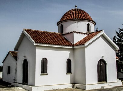 Monastery orthodox oratory photo