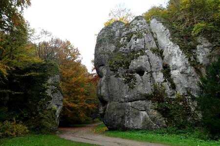 Nature cracow gate rock autumn