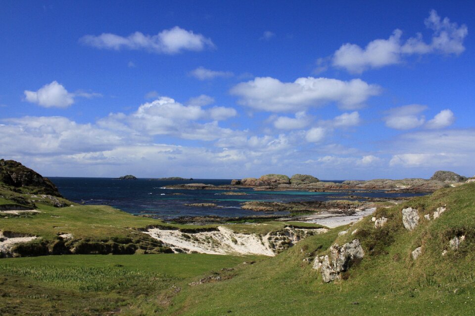 Bay at the back of the ocean scotland