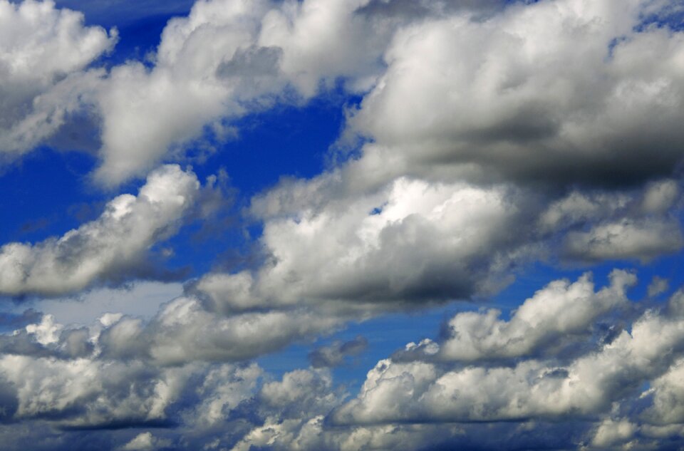 Landscape nature storm clouds