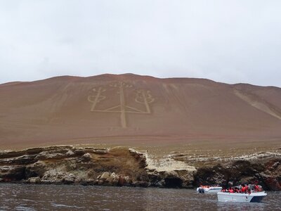 Hieroglyphic drawing writing