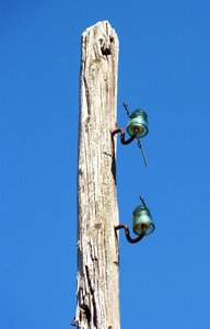 Insulators light cut power line