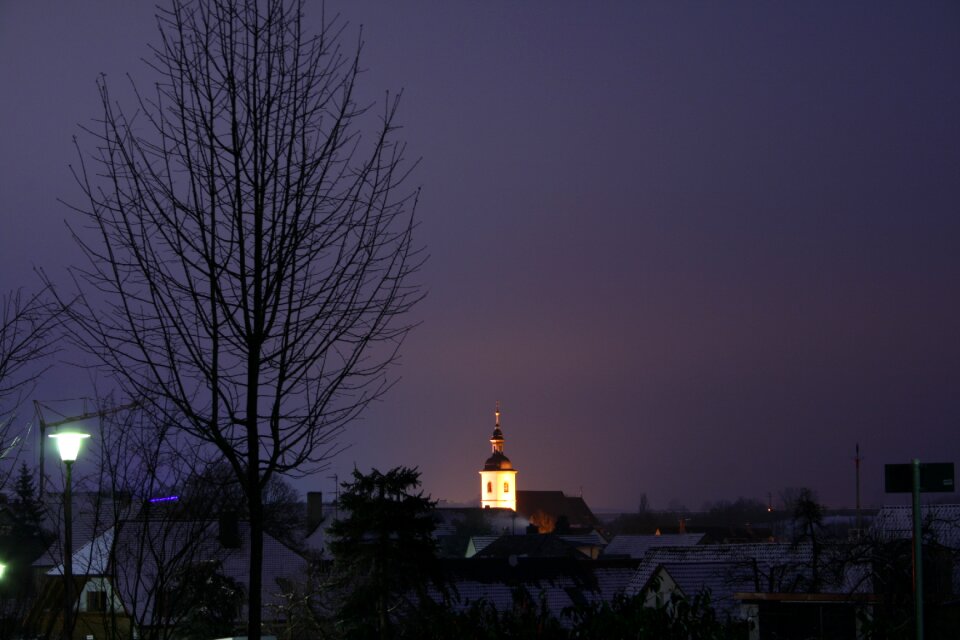Long exposure night lower franconia