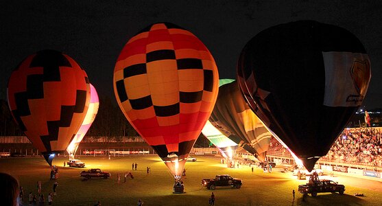 Ar quente hot air balloon photo