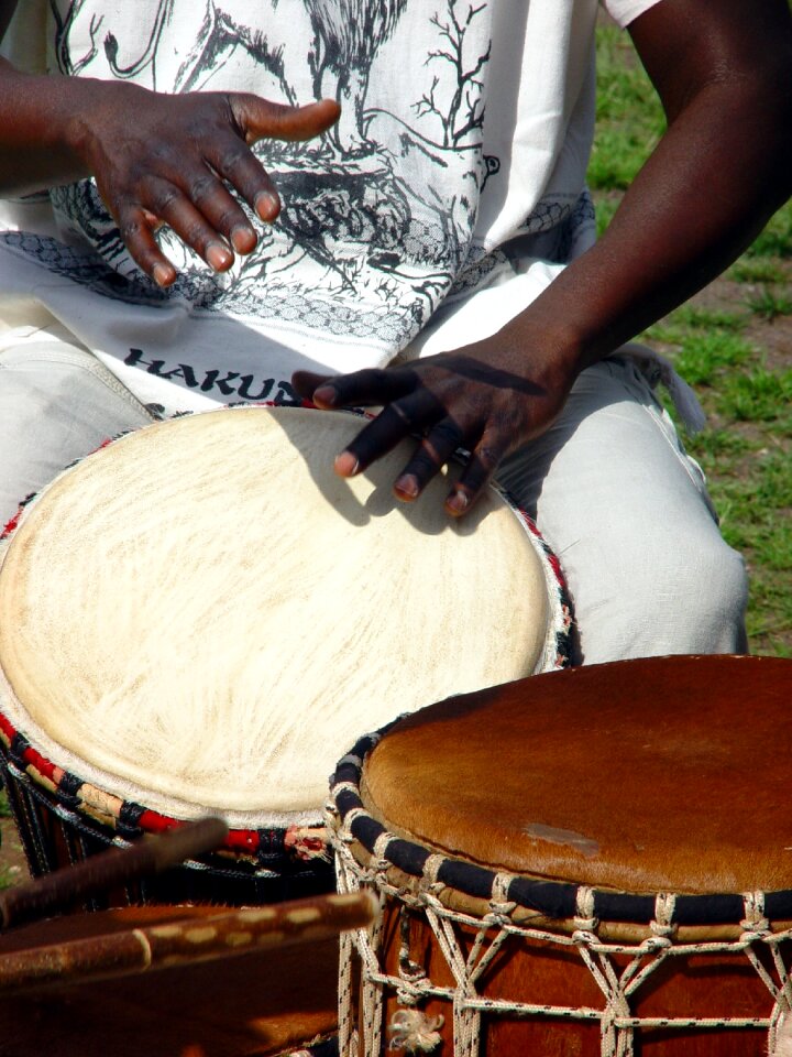 Drum market people of color