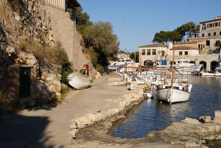 Mediterranean spain boats photo