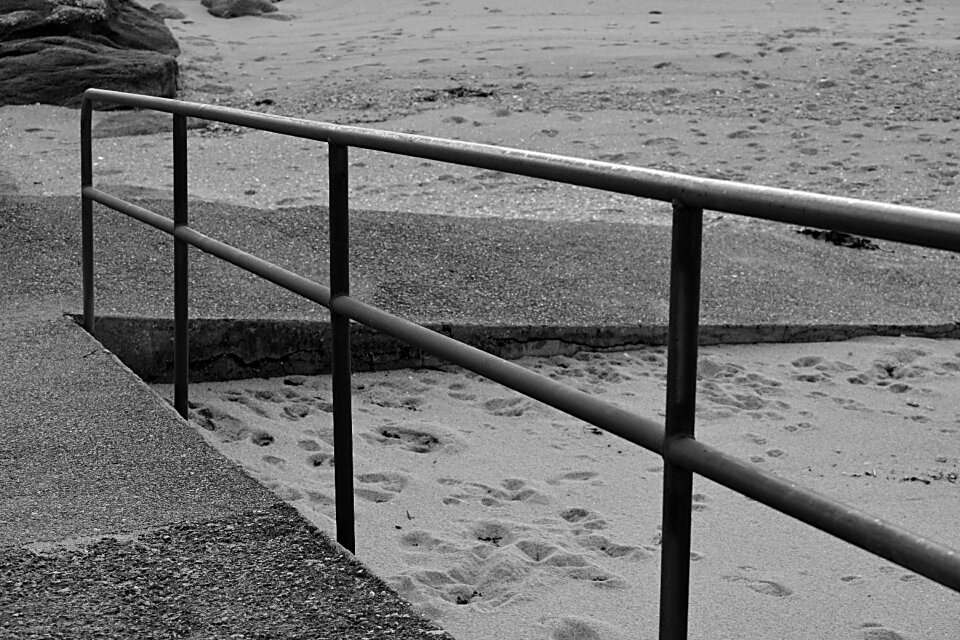 Protection black and white sand