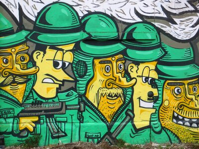 Munich graffiti meatpacking district