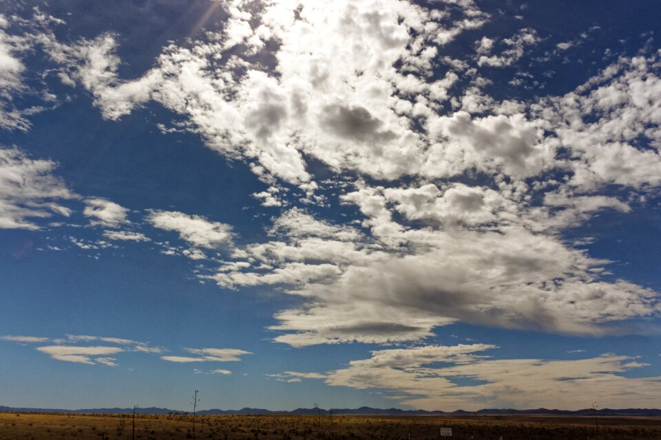 Sky clouds blue sky clouds horizon