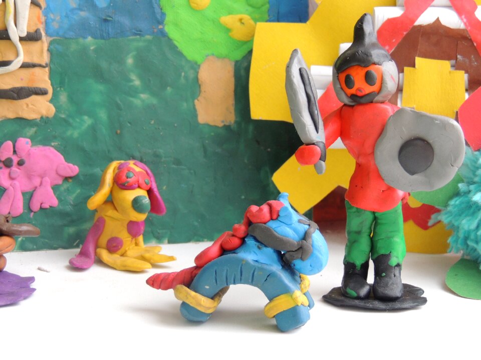 Plastiltn action figures warrior