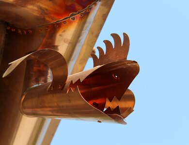Roof channel dragon