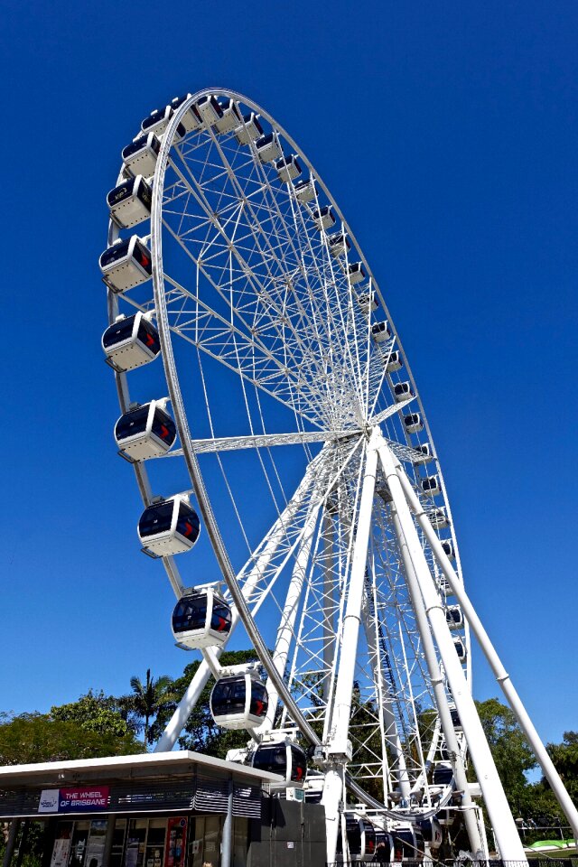 Amusement high wheel