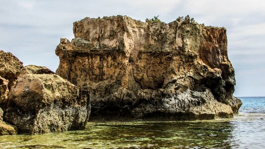 Coastline wild cyprus photo