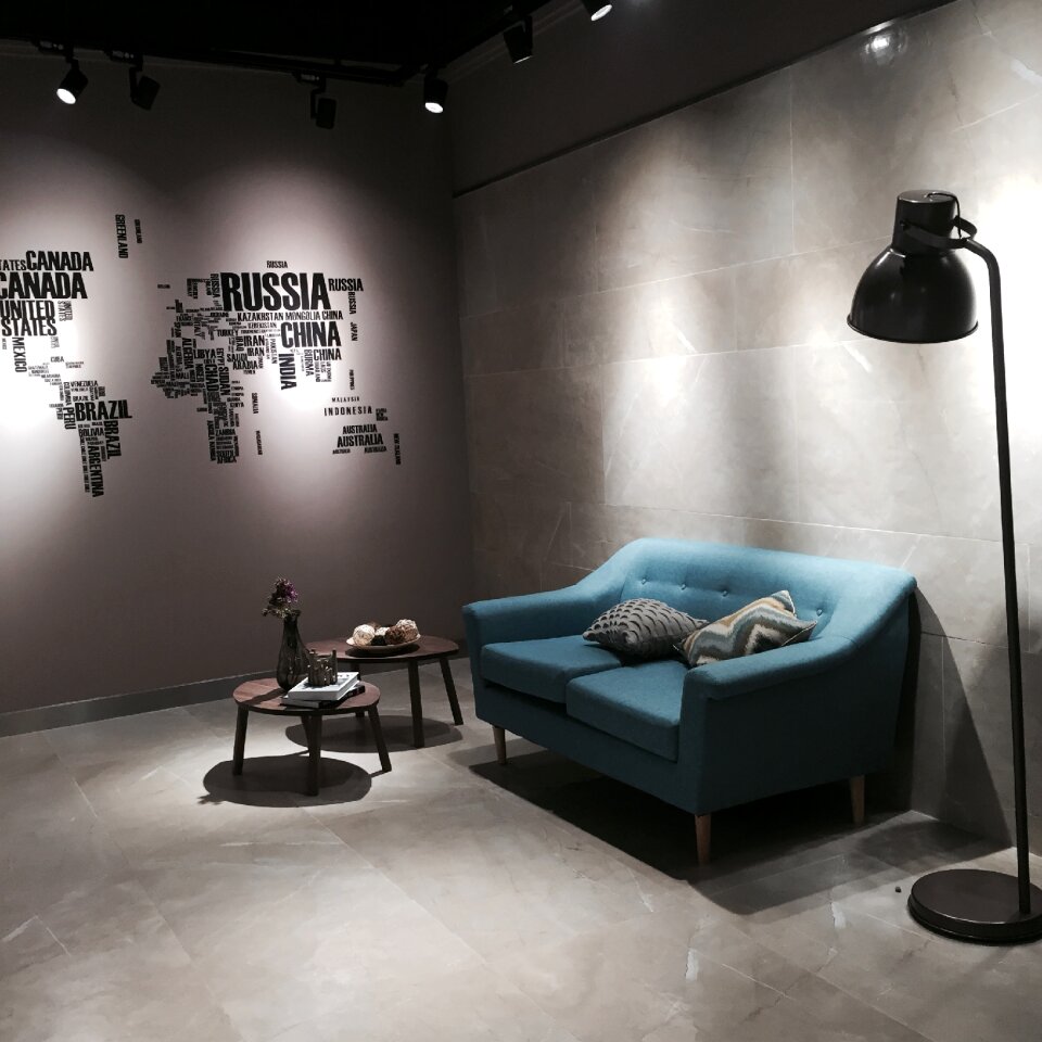 Indoor design sofa