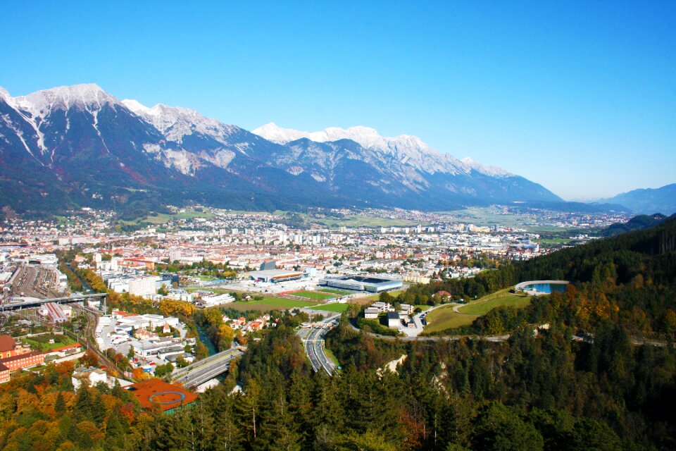 Innsbruck alpine ski jump