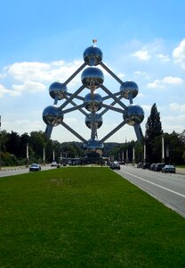 Brussels atomium landmark photo