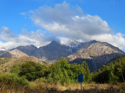 Mountains landscape kazakhstan