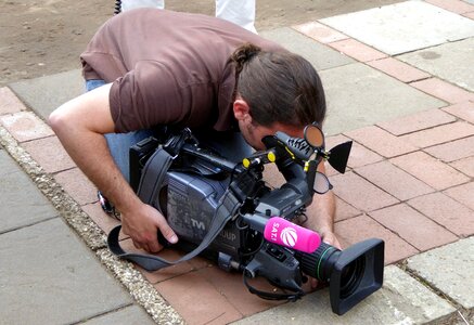 Turn filming video