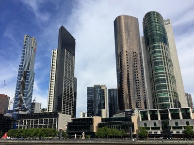 Australia melbourne skyline cityscape photo